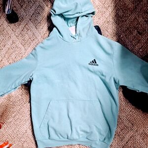 Adidas Light Blue Hoodie